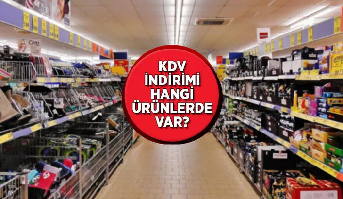 KDV İndirimi Hangi Ürünlerde Geçerli?