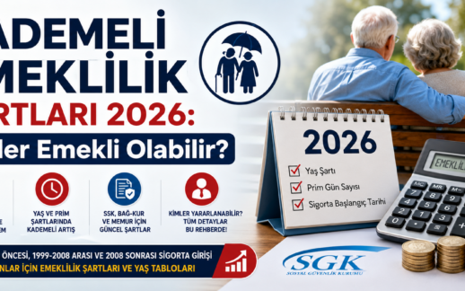 Kademeli Emeklilik Şartları 2026: Kimler Emekli Olabilir?